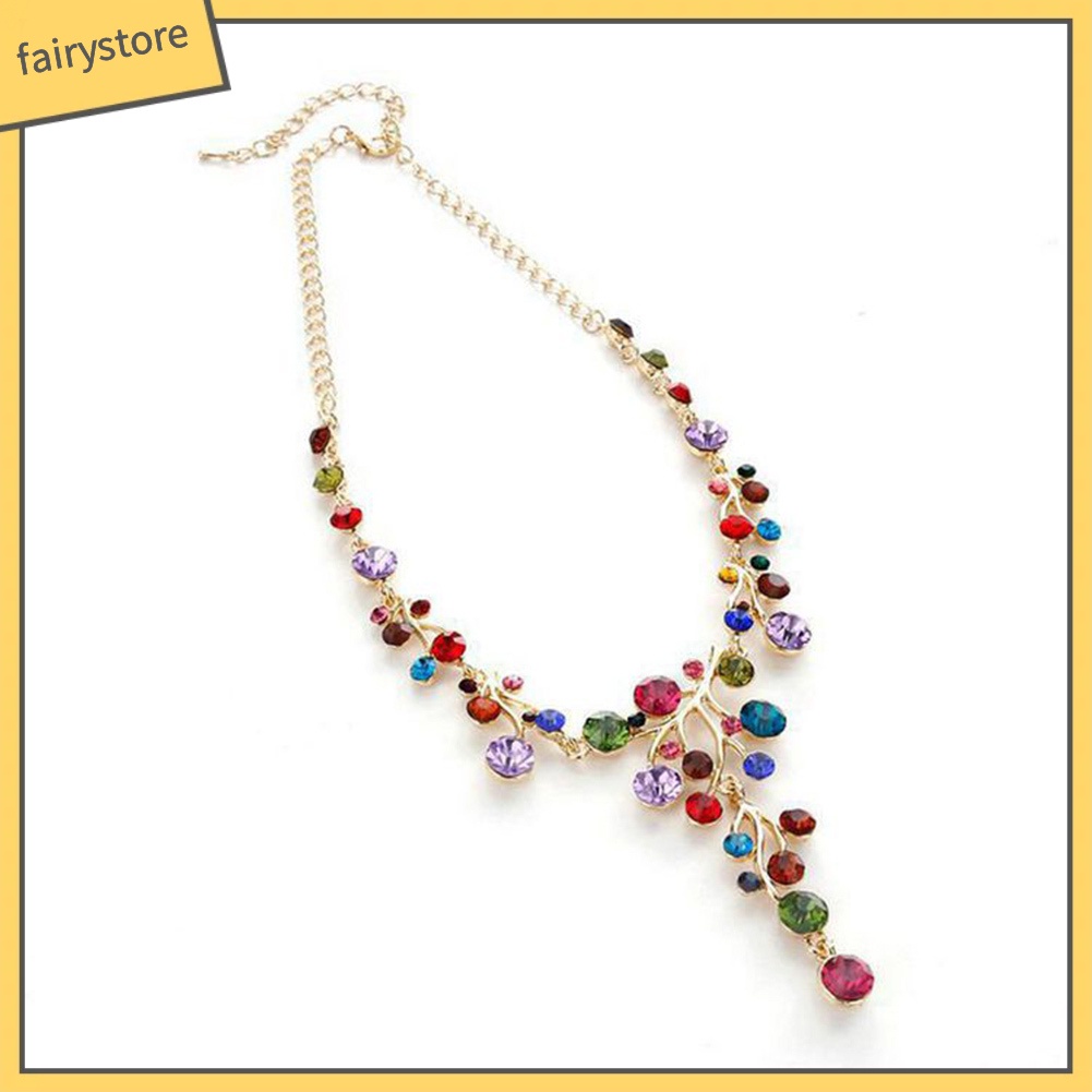 Vòng cổ kiểu chữ Y đính đá thời trang dành cho nữ