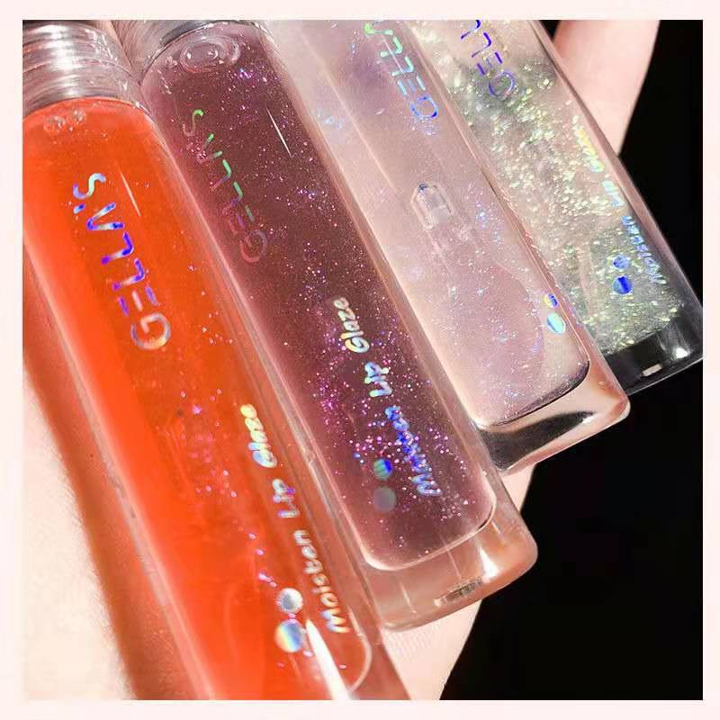 [Hàng mới về] Son bóng Gella 's màu trong suốt tỏa sáng giúp dưỡng ẩm chống phai màu