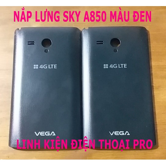 NẮP LƯNG SKY A850 MÀU ĐEN