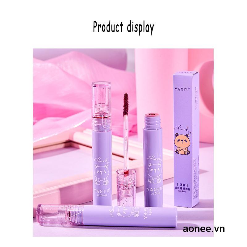 ✨✨Son bóng dạng lỏng ánh nhũ lấp lánh dưỡng ẩm lâu trôi