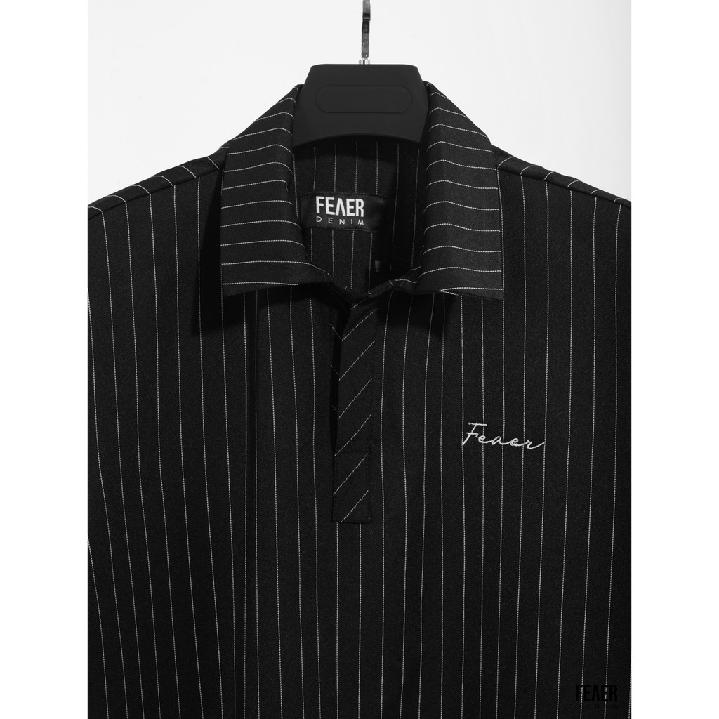 Áo Thun nam cổ bẻ  Feaer DENIM chất bố thun thoáng mát, co dãn, họa tiết sọc Striped Feaer | BigBuy360 - bigbuy360.vn