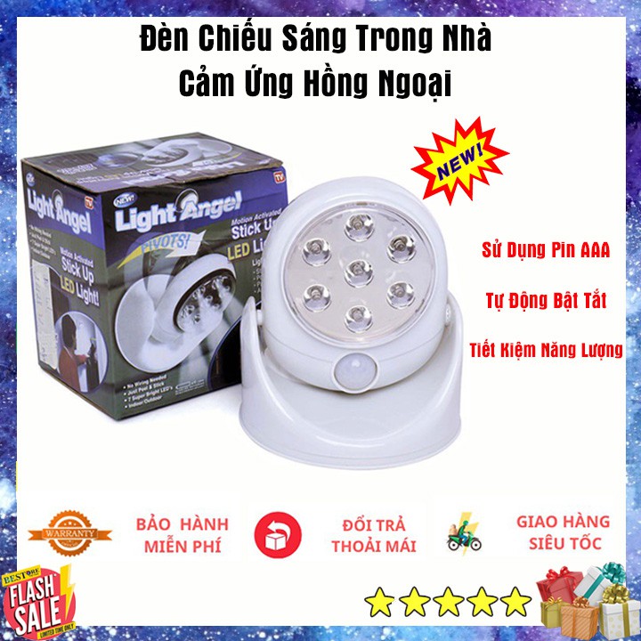 Đèn Chiếu Sáng Cảm Ứng Hồng Ngoại Thông Minh Light Angel