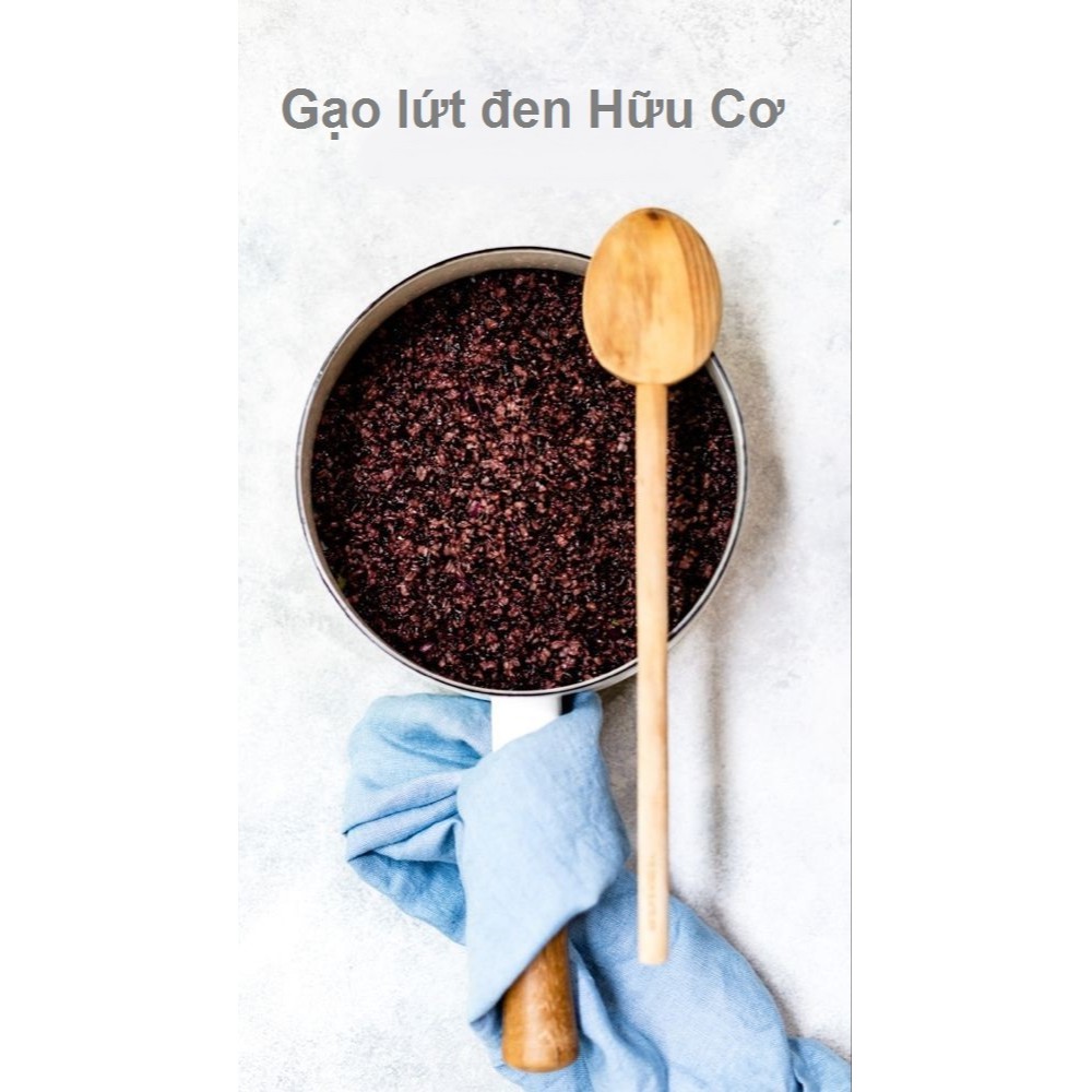 Gạo Hữu Cơ - Gạo LỨT ĐEN 1kg - Nàng MEKONG - 100% Organic - MEKONG HOME | BigBuy360 - bigbuy360.vn