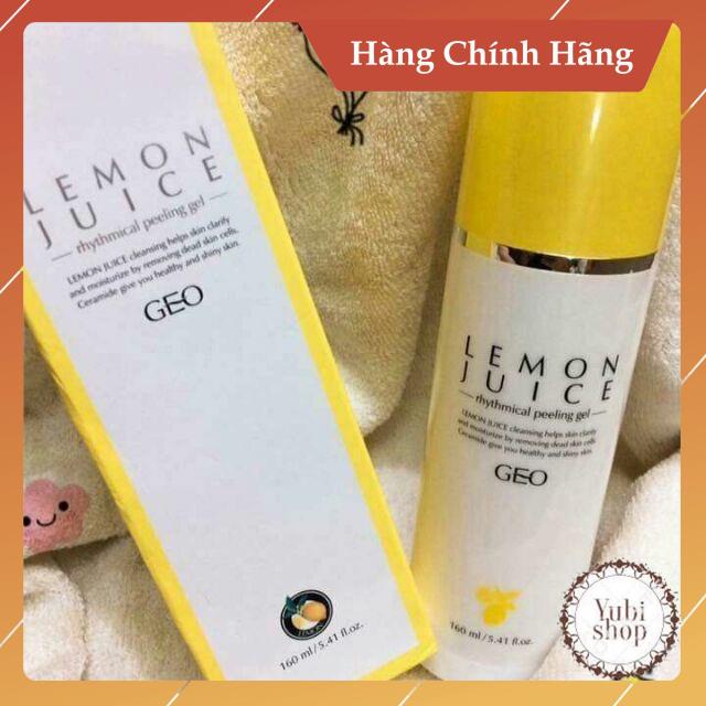 Tẩy Da Chết Geo Hàn Quốc Chính Hãng - Tẩy Da Chết Làm Trắng Da - Geo Lemon Juice Rhythmical Peeling Gel - KM - CS | BigBuy360 - bigbuy360.vn
