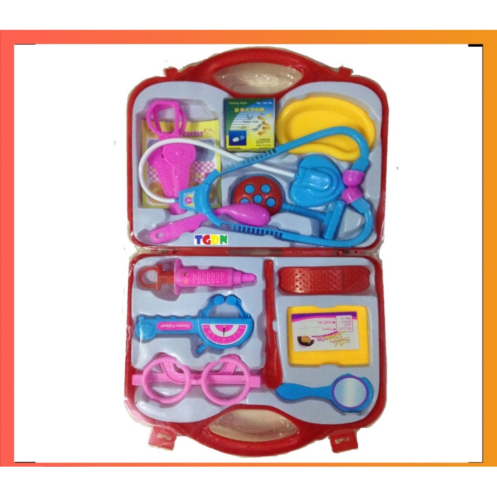 Bộ đồ chơi nhập vai Bác sỹ cho bé. Đóng hộp valy T118
