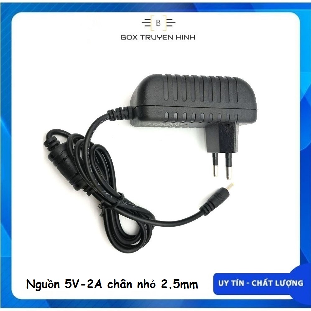 Nguồn Adapter 5V-2A loại dùng cho Mibox 4K, Mibox S, KM1, KM3, KM9 ... Hàng chất lượng