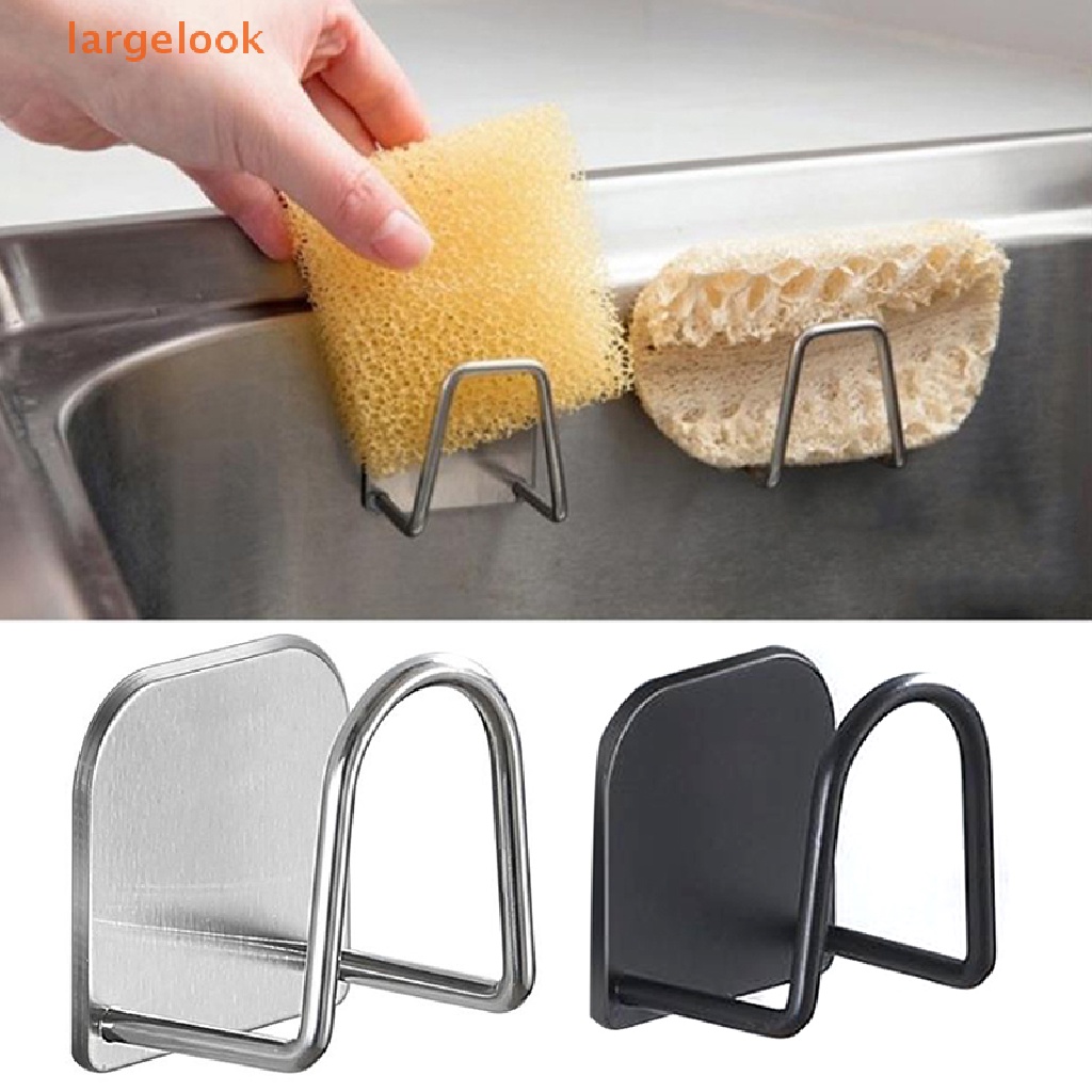 Giá Đỡ Bọt Biển Rửa Chén Bằng Thép Không Gỉ Tiện Dụng Cho Nhà Bếp