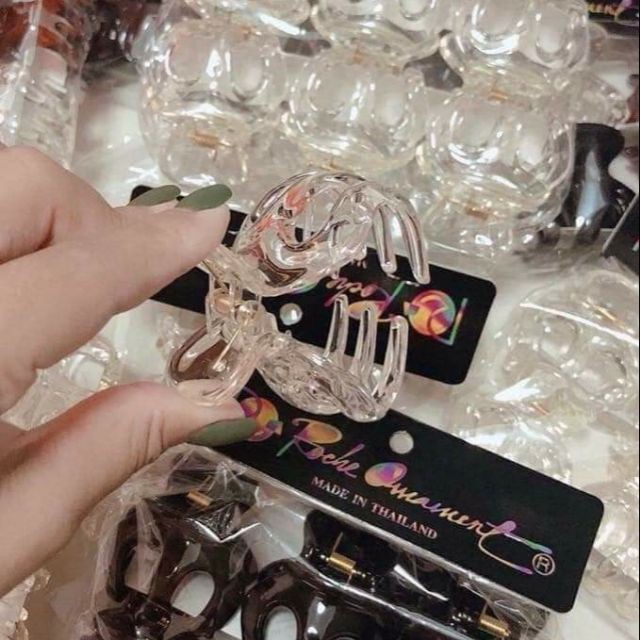 Kẹp Tóc Càng Cua Thái Lan 3 Màu