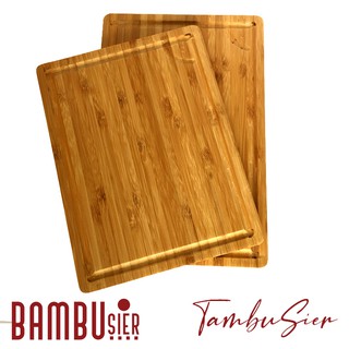 Bộ 2 thớt tre ép kháng khuẩn cao cấp - Thớt tre xuất khẩu / SL - Bộ 2 - thớt gỗ tre cao cấp - CB4SL