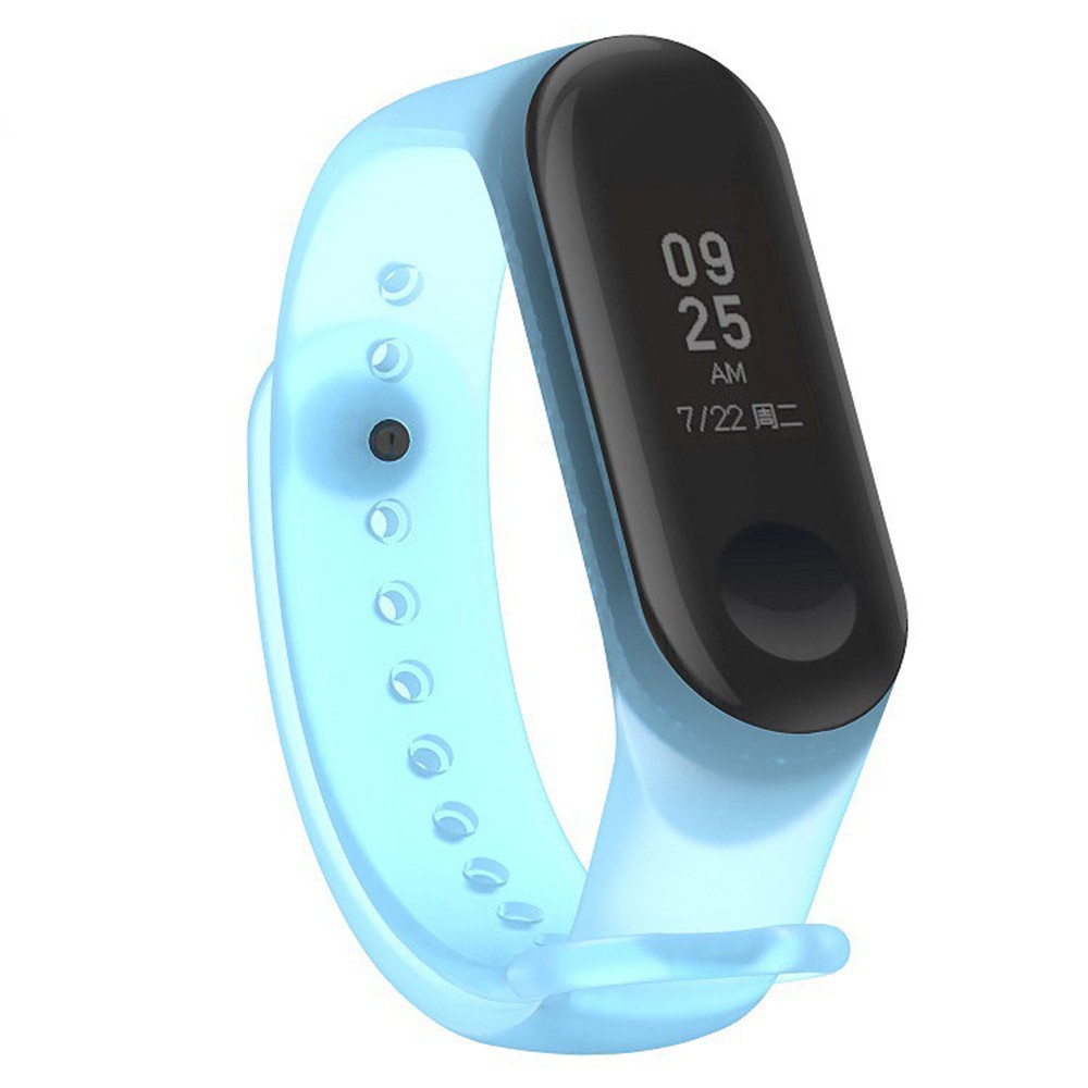 XIAOMI MI Dây Đeo Thay Thế Chất Liệu Silicon Chống Thấm Nước Cho Xiaomi Mi Band 4 3