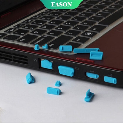 Bộ 16 Nút Bịt Cổng Sạc Laptop Chống Bụi Bằng Silicone Co Giãn