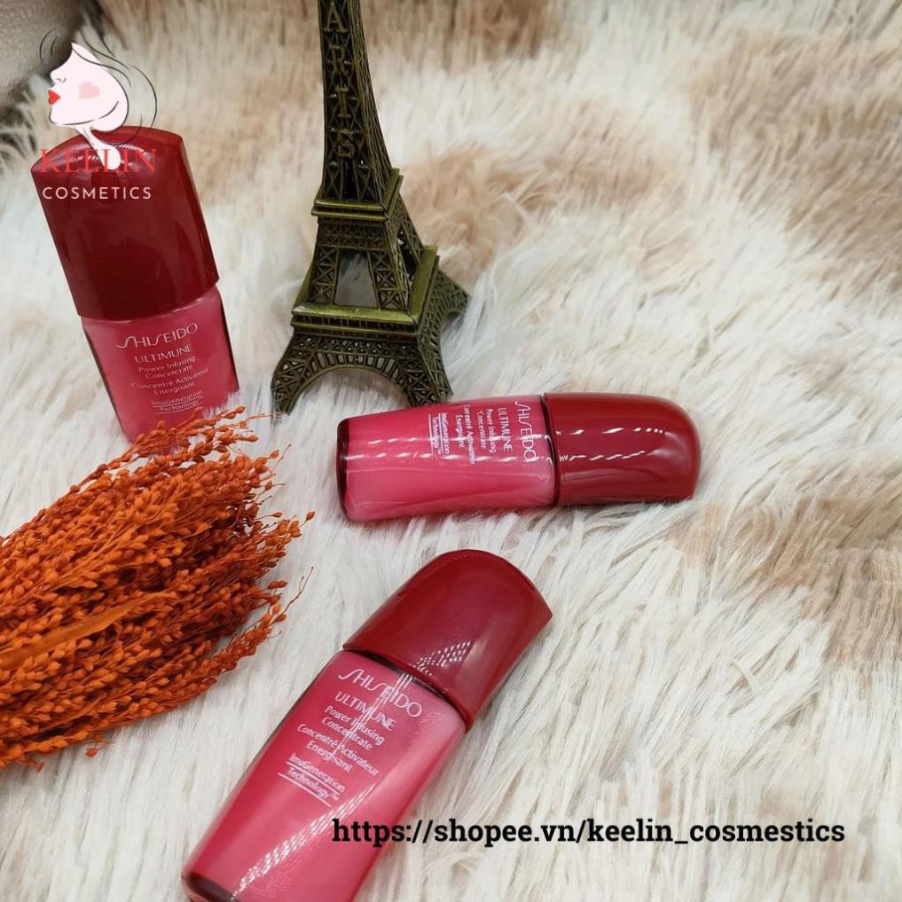 Tinh Chất Dưỡng Da Shiseido Ultimune Power Infusing Concentrate 10ml - bảo vệ làn da khỏe mạnh rạng rỡ