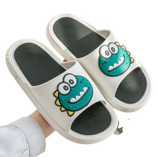 Dép quai ngang unisex Khủng Long dion siêu hot phong cách thời trang ulzzang đi siêu êm chân chống trơn trượt tốt TH-84