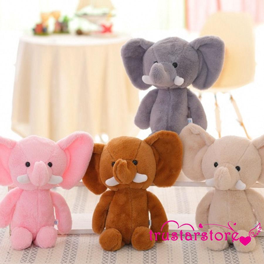 ✦ZWQ-Mini Dễ Thương Đáng Yêu Elephant Thú Nhồi Bông Trẻ Em Bé