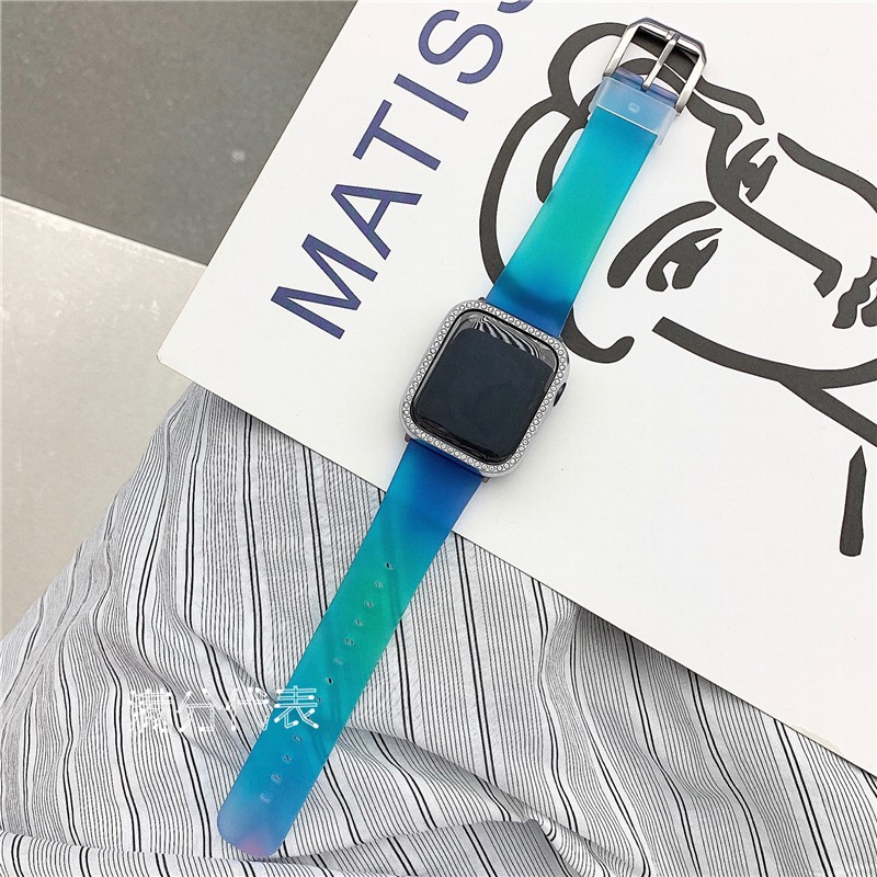 Dây Đeo Thay Thế 5 Màu Tùy Chọn Cho Đồng Hồ Apple watch series 6 5 3 4 2 SE iwatch 38mm 40mm 42mm 44mm