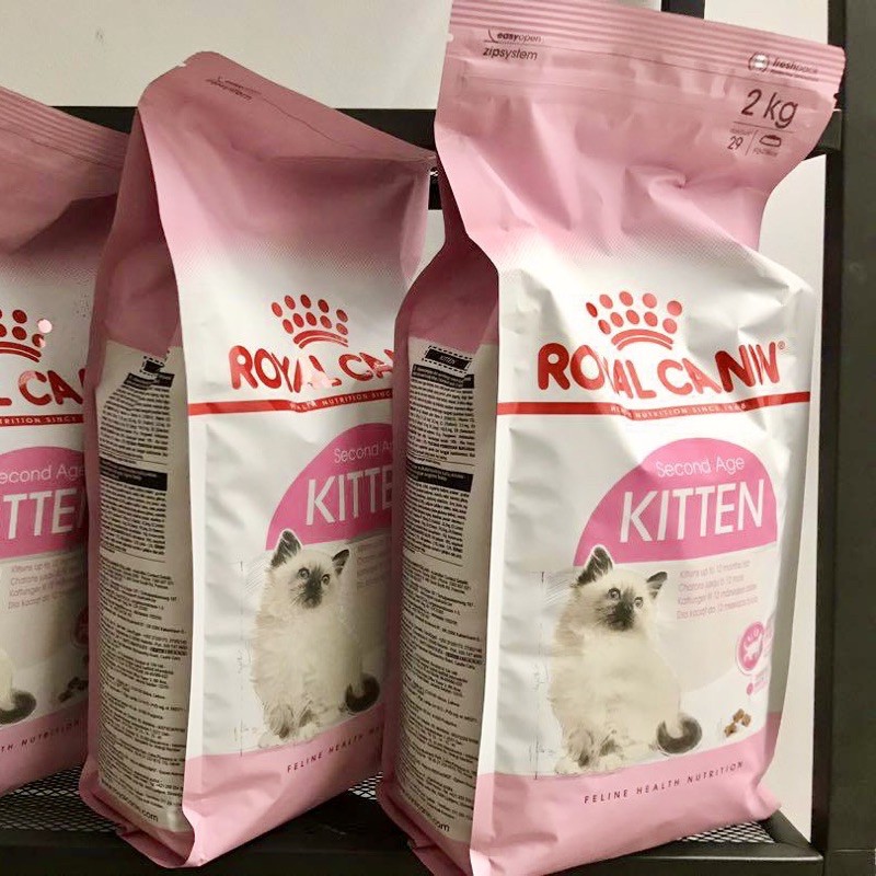 Hạt Royal Canin Kitten 36 túi 2kg cho mèo con dưới 1 tuổi