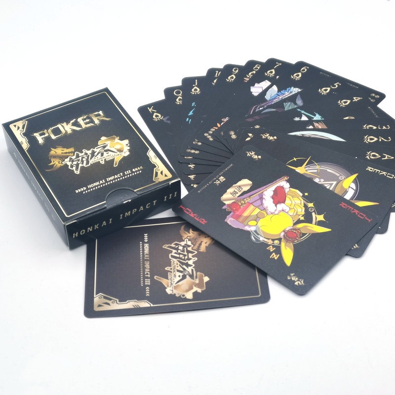 Bộ Thẻ Bài Trò Chơi Honkai Impact 3 Phong Cách Hoạt Hình