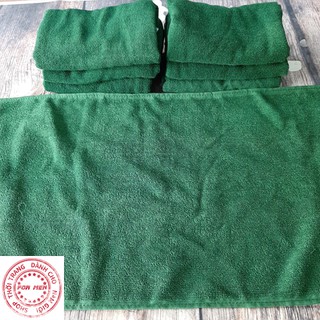 Khăn mặt màu xanh rêu