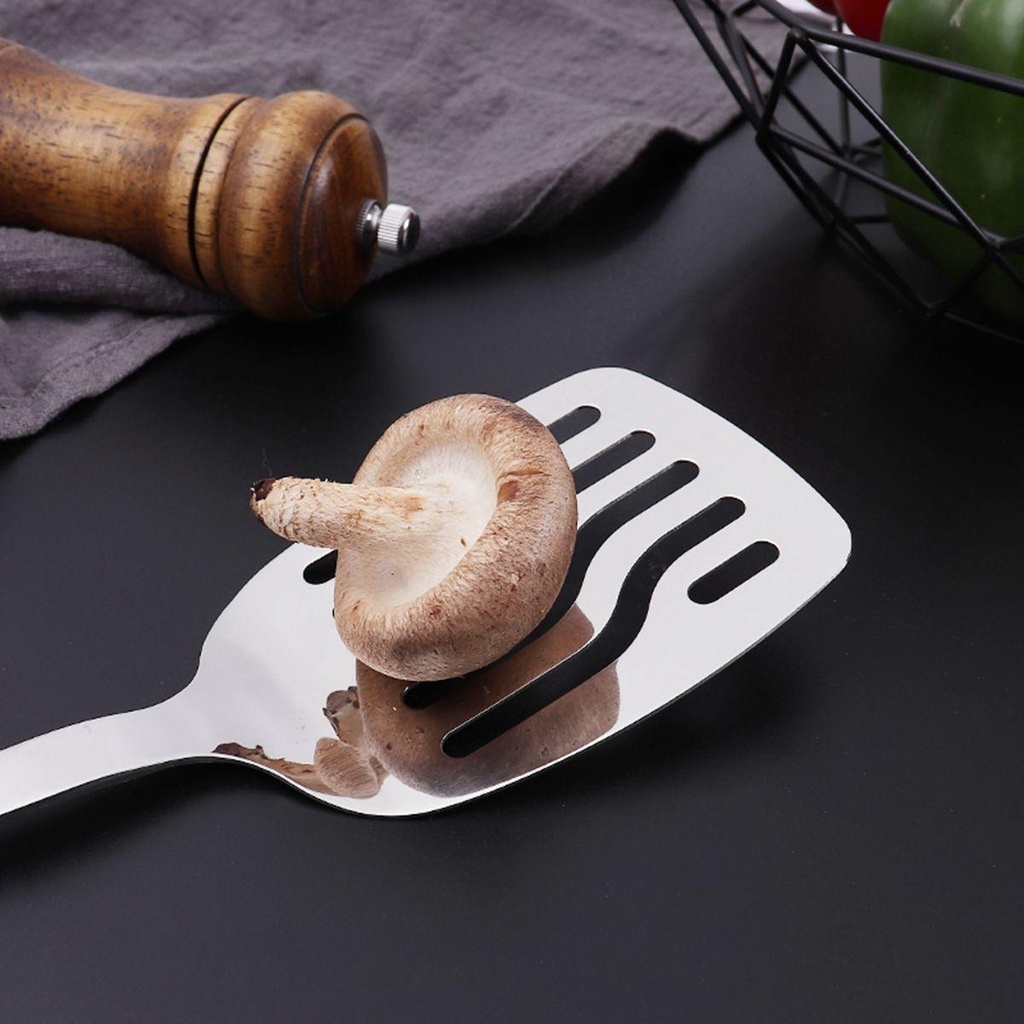 Muỗng Xới Cơm Chịu Nhiệt Tay Cầm Bằng Gỗ Màu Ngà