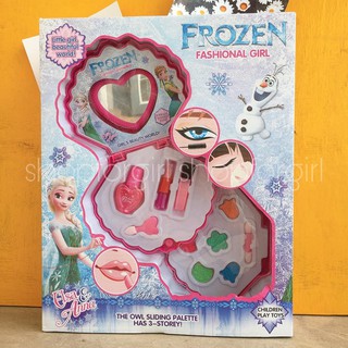 Hộp đồ chơi trang điểm Frozen cho bé-SHOPFORGIRL