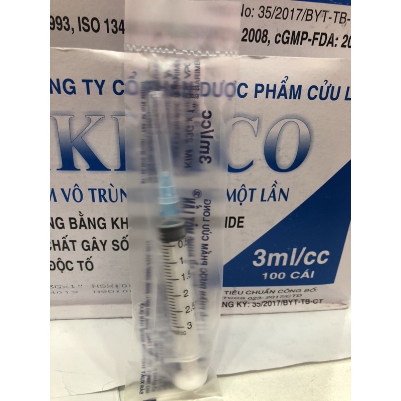 ❤HỘP 100 cây Bơm kim tiêm ống chích sử dụng 1 lần xi lanh bơm tiêm 1cc/1ml,3cc/3ml,5cc/5ml,10cc/10ml,20cc/20ml,50cc/50ml
