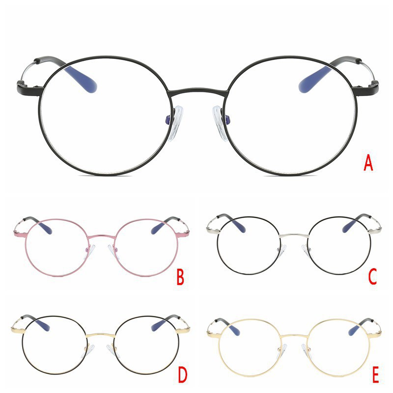 Mắt kính gọng tròn tròng trong suốt phong cách vintage Hàn Quốc cho nam nữ balo local brand | BigBuy360 - bigbuy360.vn