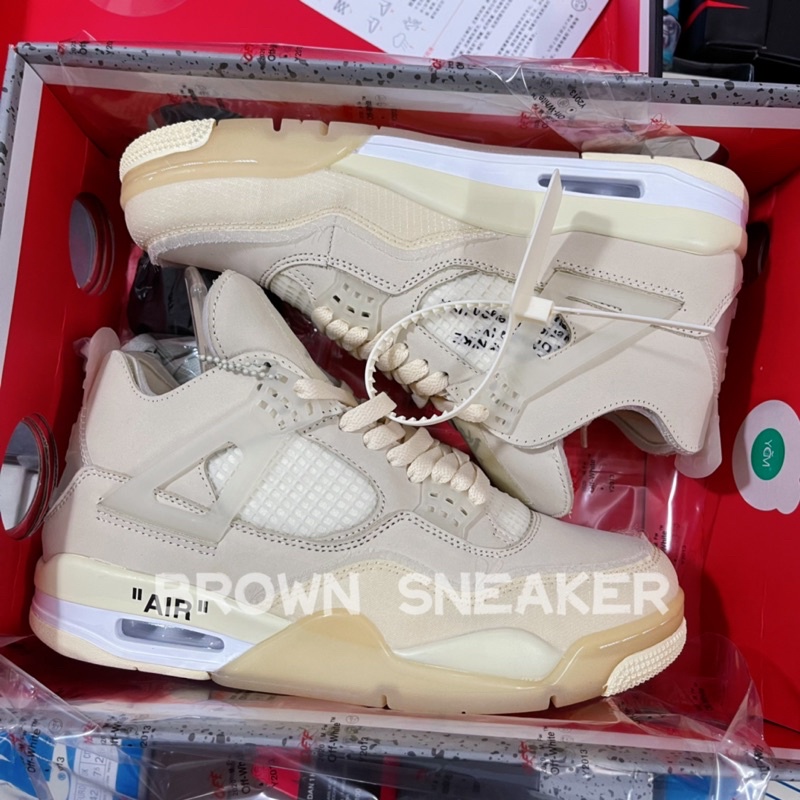Giày AIR JORDAN 4 OFF WHITE SAIL | CAO CẤP