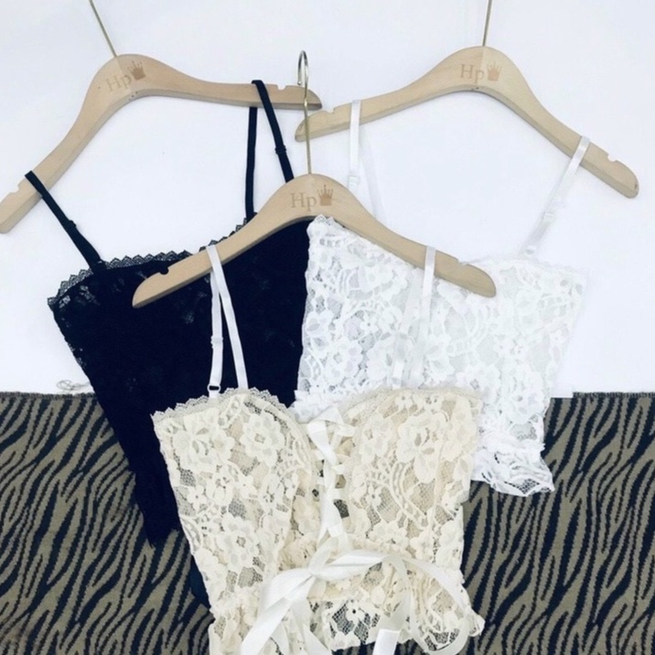 Áo ren, hai dây, dây dan lưng, lai bèo, mặc đi chơi Yuri