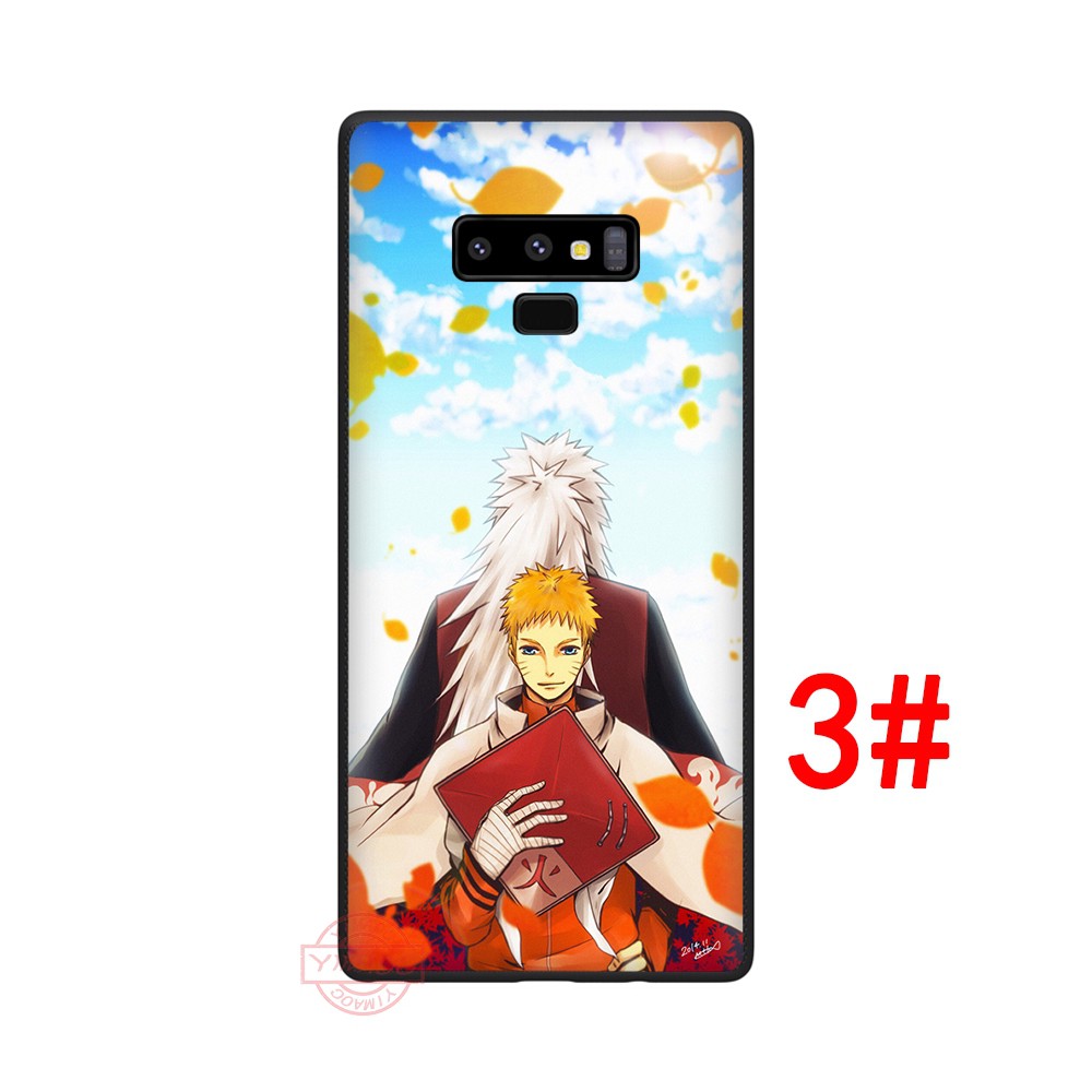 Ốp điện thoại in hình Naruto Kakashi cho Samsung Galaxy S7 Edge S8 S9 S10 Plus Note 8 9