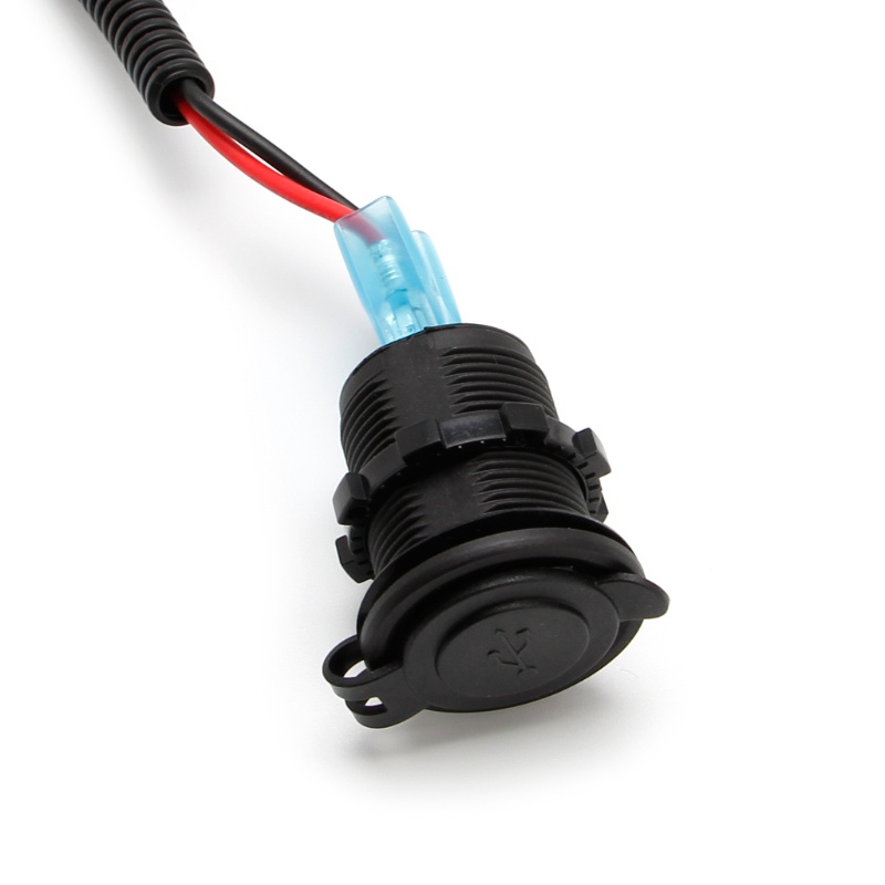 Tẩu Sạc Hai Cổng USB Có Đèn LED 5V 3.1A Cho Xe Hơi