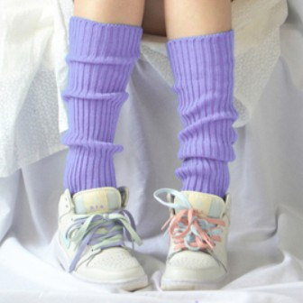 [ Có sẵn ] Long knit SOCKs - Vớ dài đến đầu gối phong cách Nhật Bản