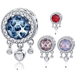 PAN - Charm Radiant đuôi tim - Bạc S925 - Charm bạc cho vòng pan
