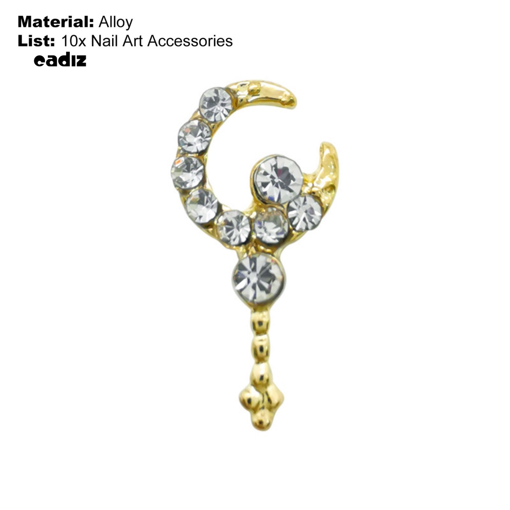 Phụ Kiện Charm Kim Loại 3D Chống Rỉ Độc Đáo Trang Trí Móng Tay