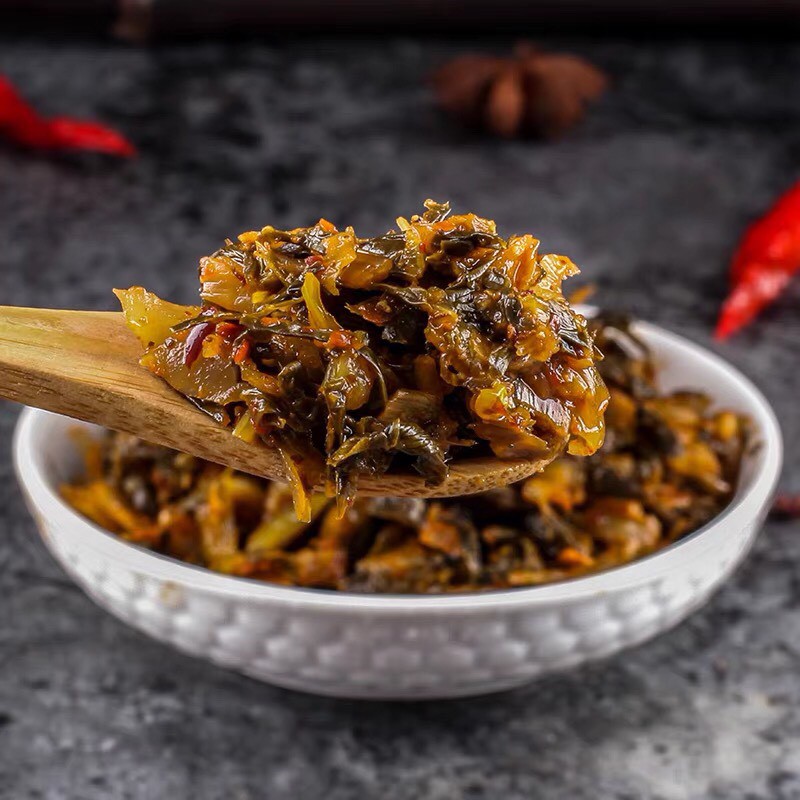 Dưa muối chua cay - Túi dưa muối Trung Quốc 1000gr