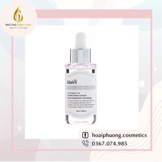 [𝐂𝐇𝐔𝐀̂̉𝐍 𝐀𝐔𝐓𝐇]✔️ Serum Vitamin C tươi (Freshly Juiced Vitamin Drop) Dear Klairs Sáng da, mờ thâm