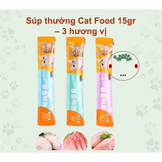 Combo 100 thanh súp thưởng mix vị- Shizuka, Cat food, Pet Snack| súp thưởng cho mèo | thức ăn cho mèo