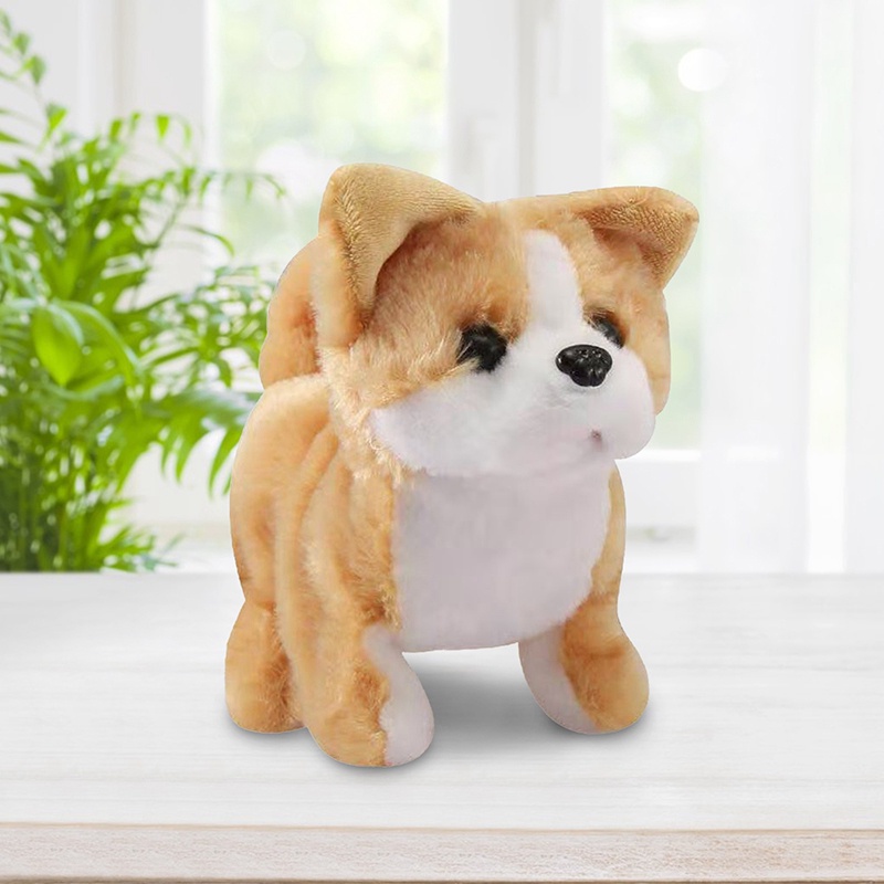 Đồ Chơi Chú Chó Nhồi Bông Chạy Điện Đáng Yêu Cho Trẻ Em