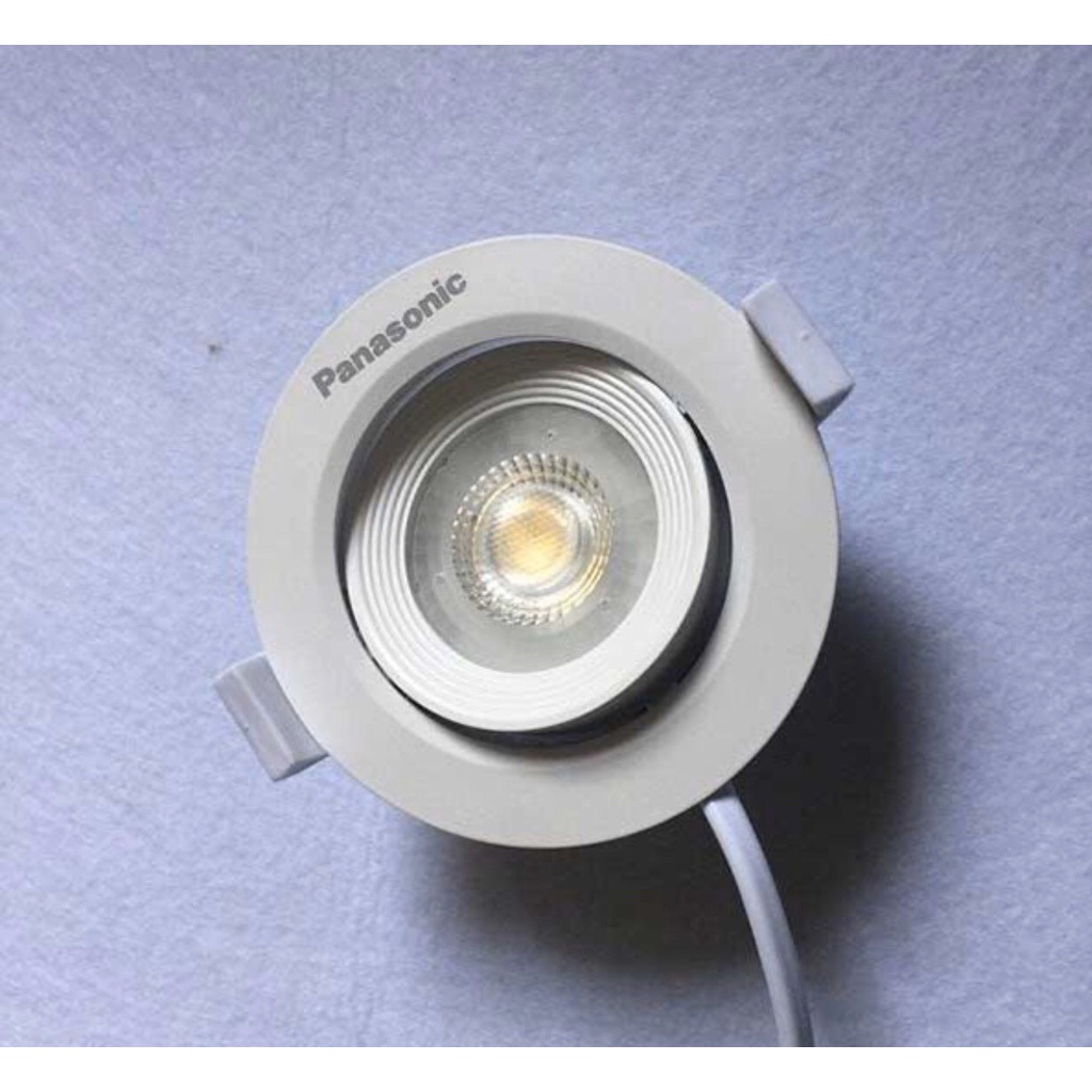 Đèn led âm trần chiếu điểm Panasonic, dòng Spotlight DN Series điều chỉnh góc chiếu - hàng chính hãng