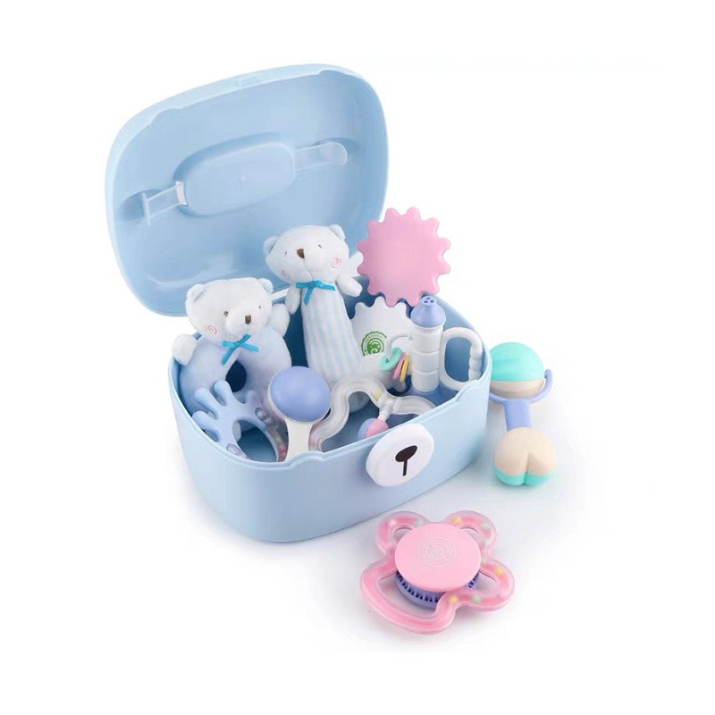 Set đồ chơi xúc xắc gặm nướu phát triển kỹ năng cơ bản cho bé thương hiệu Gorygeo Baby Hàn Quốc