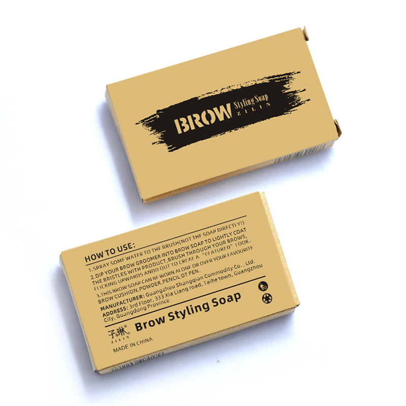 [Hàng mới về] Bộ Xà Phòng Tạo Kiểu Lông Mày Ba Chiều Tự Nhiên Độc Đáo
