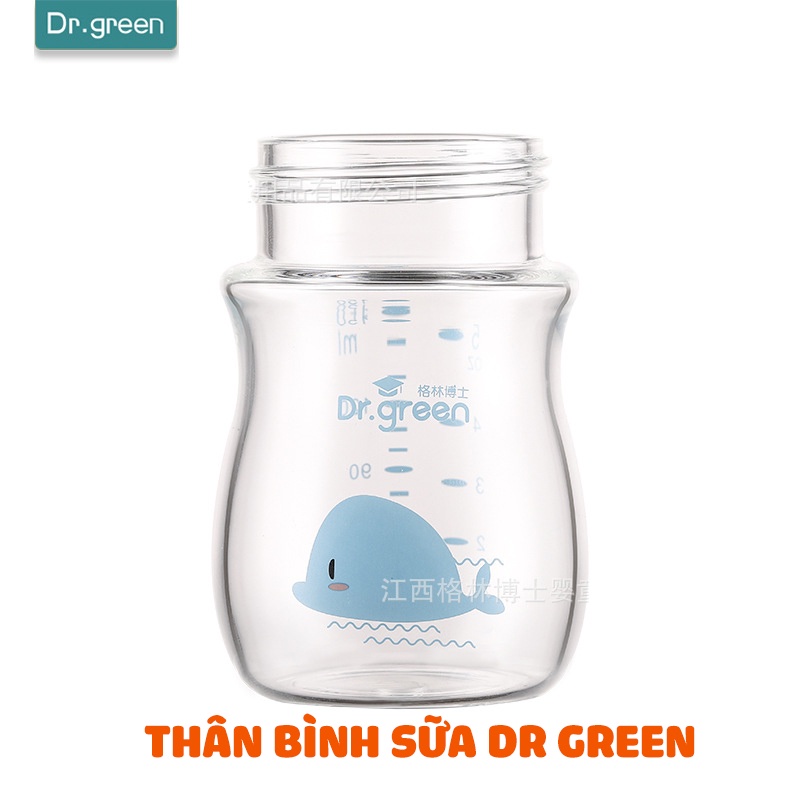 Phụ kiện bình sữa thông minh Dr Green 150ml 240ml 300ml Shop Babe K