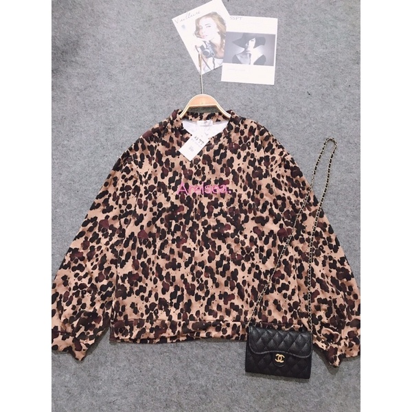 Áo Swt Nỉ Da Báo