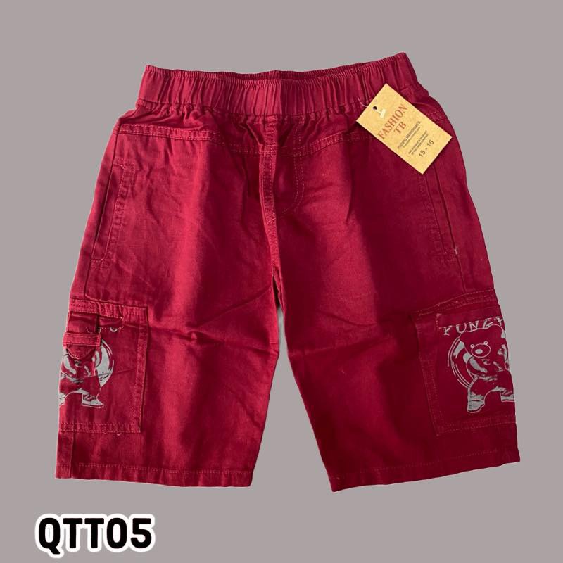 Quần đùi kaki bé trai size Đại Quần đùi bé trai túi hộp 19-40kg - QTT
