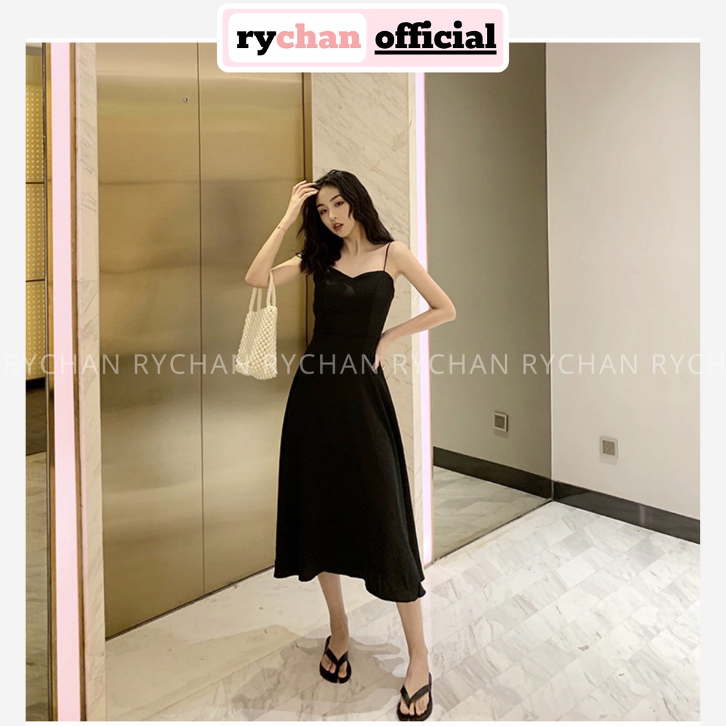 Đầm Maxi Đi Biển 2 Dây  Đan Lưng DM936