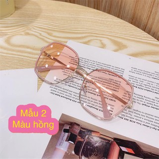 Kính râm mắt vuông hot trend (Có hình thật)