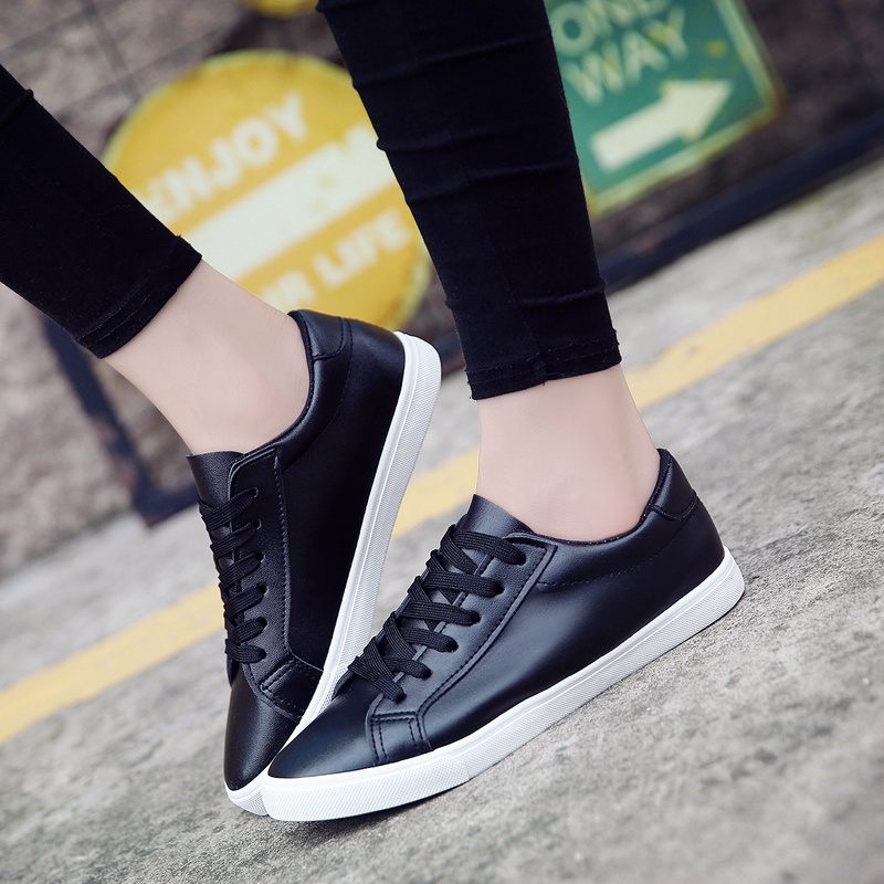 Giày thể thao Sneaker nữ basic Hàn Quốc MINSU M2812, giày bata nữ màu trắng đi học, đi làm cực chất