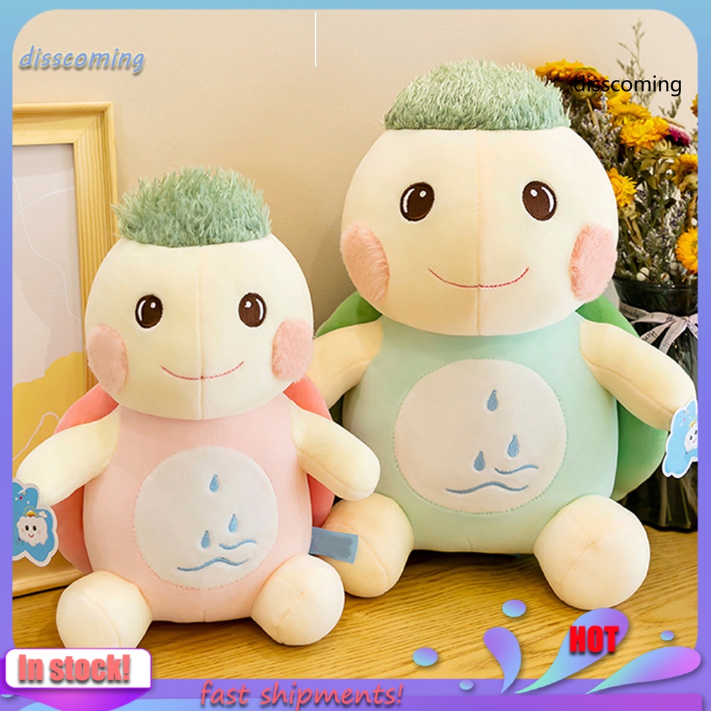 Đệm Lót Ghế Ngồi Văn Phòng Hình Chú Rùa Bằng Nhung Thêu Biểu Cảm Dễ Thương Nhiều Màu Sắc