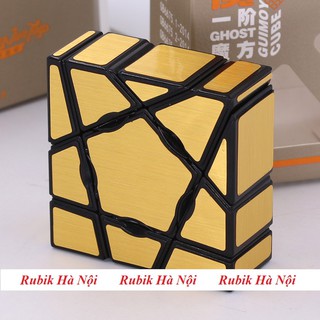 Rubik Mirror Ghost 1x3x3 YongJun Vàng/Bạc