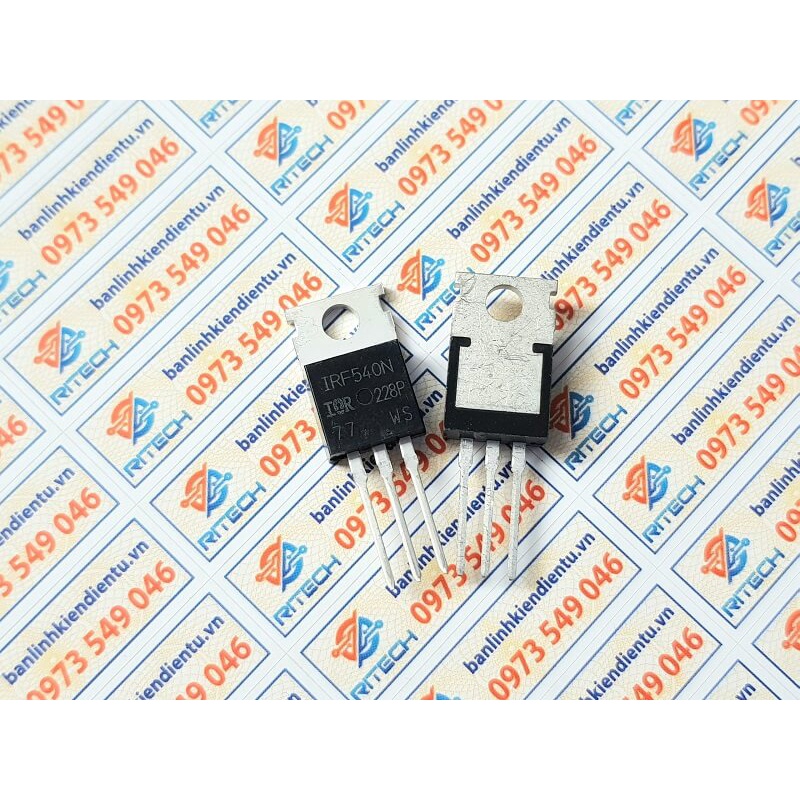 [Combo 5 chiếc] IRF540N IRF540 540 Mosfet Kênh N 33A/100V TO-220
