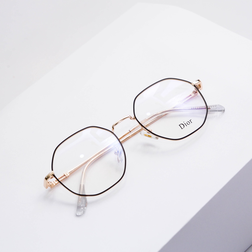 Gọng kính kim loại mắt tròn nam nữ ONE STORE phù hợp mặt nhỏ càng kính nhẹ nhàng cute dễ thương màu sắc thời trang